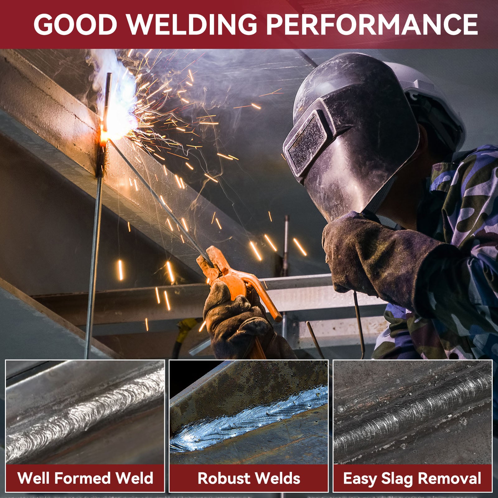 E7018 3/32'' 5LB Low Hydrogen Carbon Steel ARC Welding Electrodes