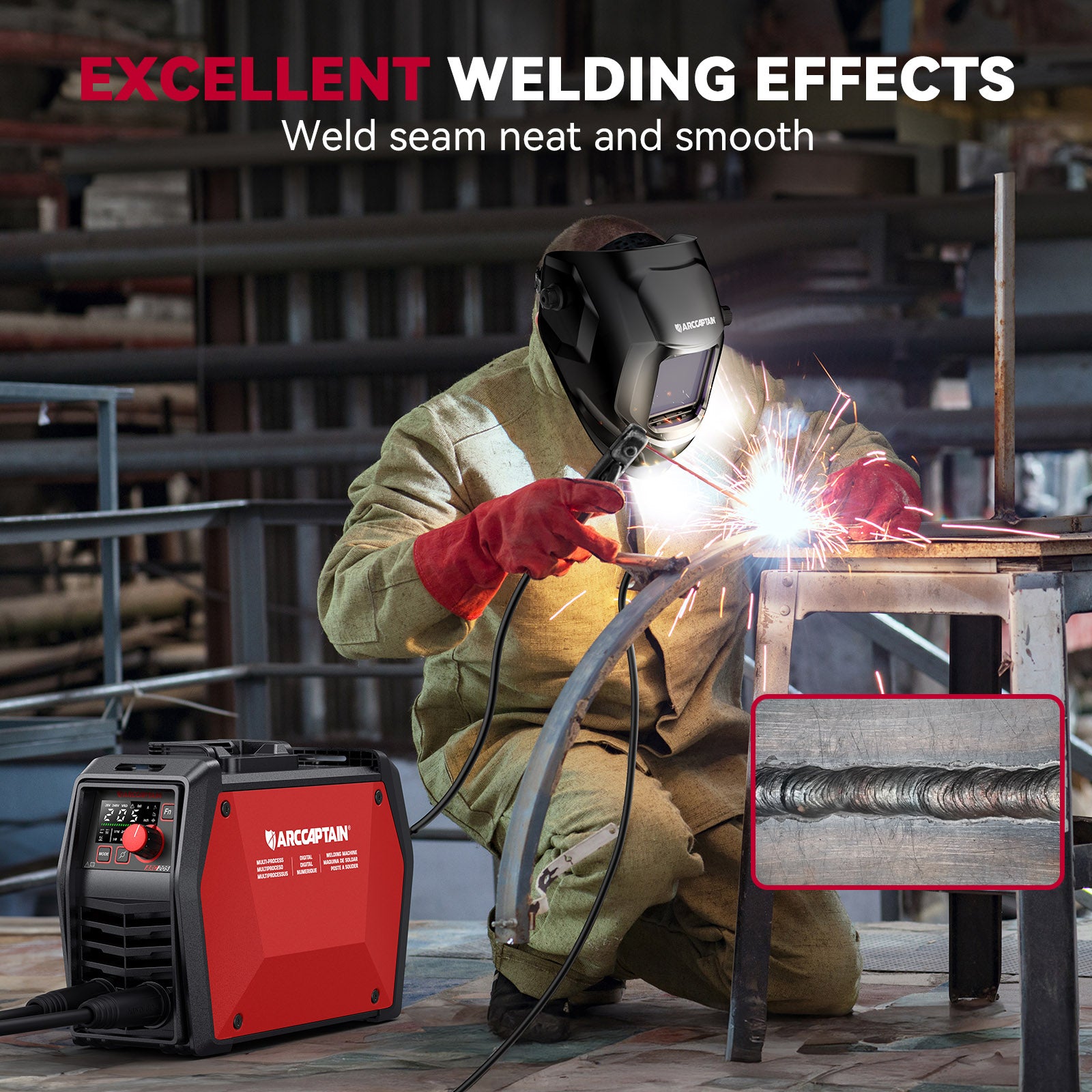 ARC205 Pro iControl Dual Voltage SYN Stick Welder