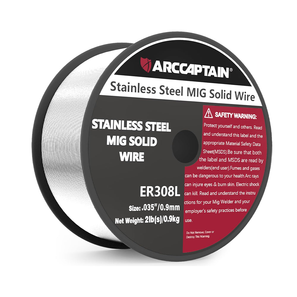 Solid Wire 2 Lbs Stainless Steel Mig Welding Wire