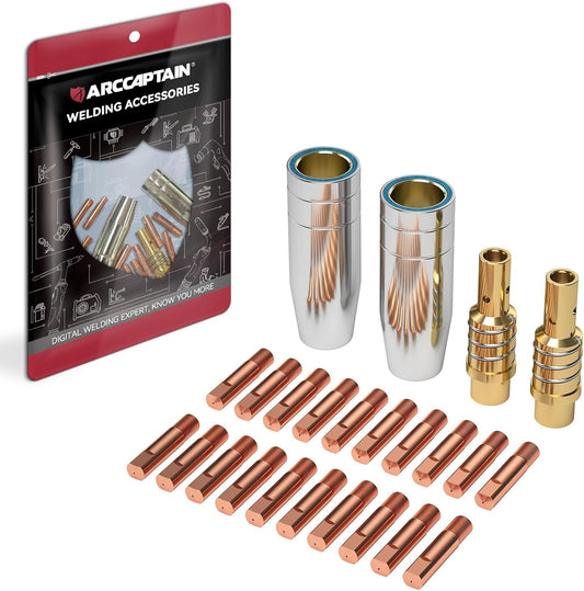 Arccaptain MIG200/MIG130 MB15 MIG Torch Replacement Parts