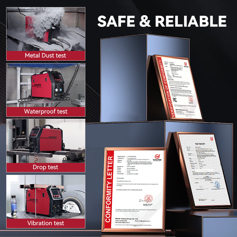 MIG250 MIG TIG Stick Welder Aluminum Welding Machine