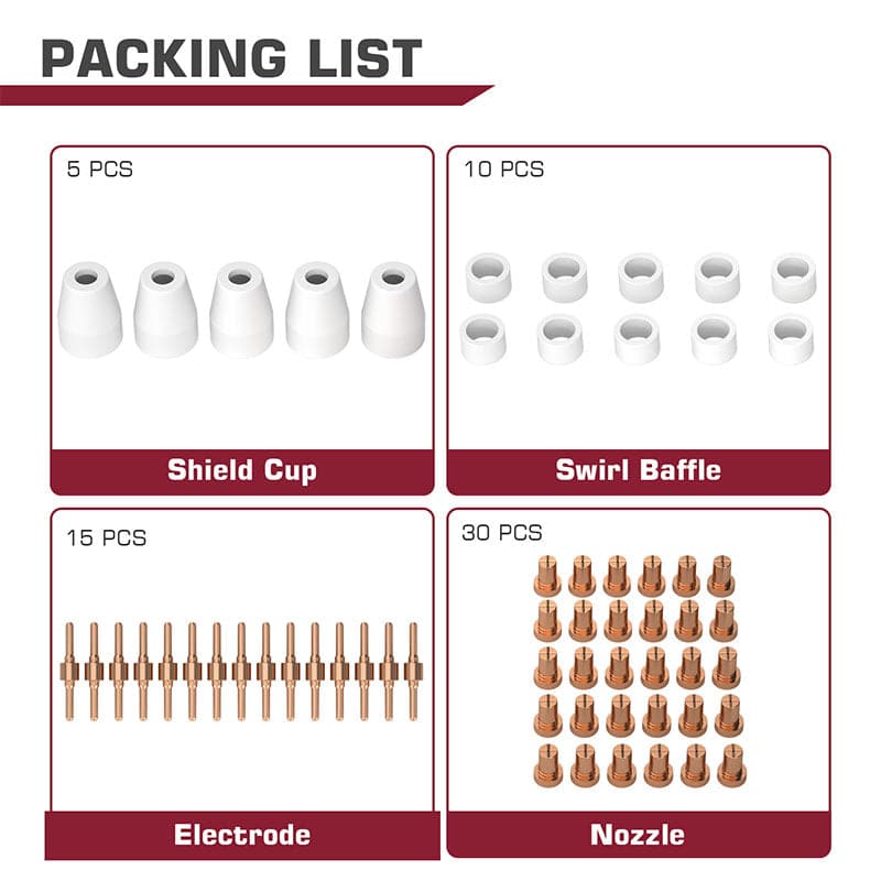 PT31 Plasma Cutter Consumables Kits