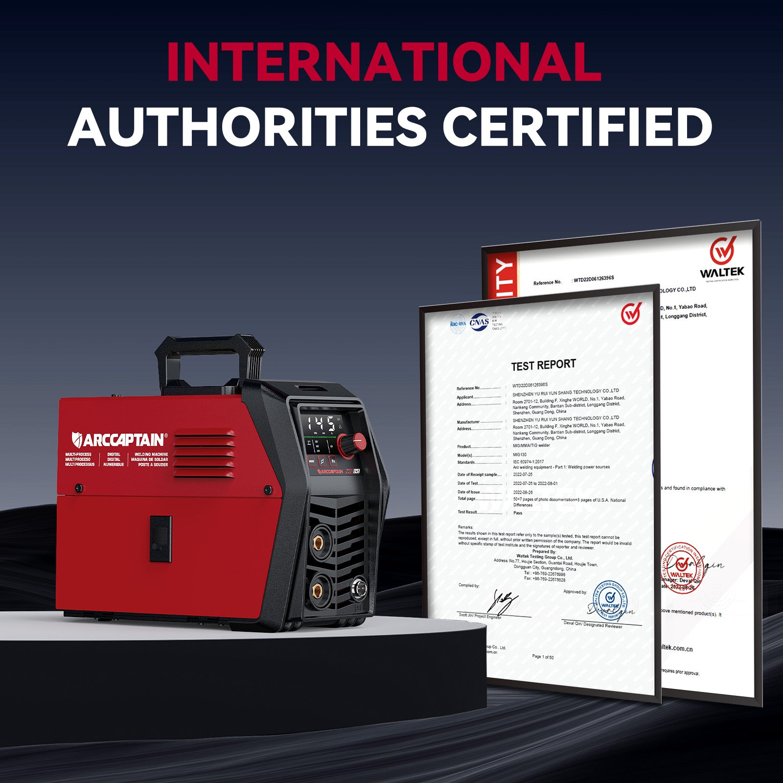 MIG145 Pro Portable 3 in 1 Flux Core Welder