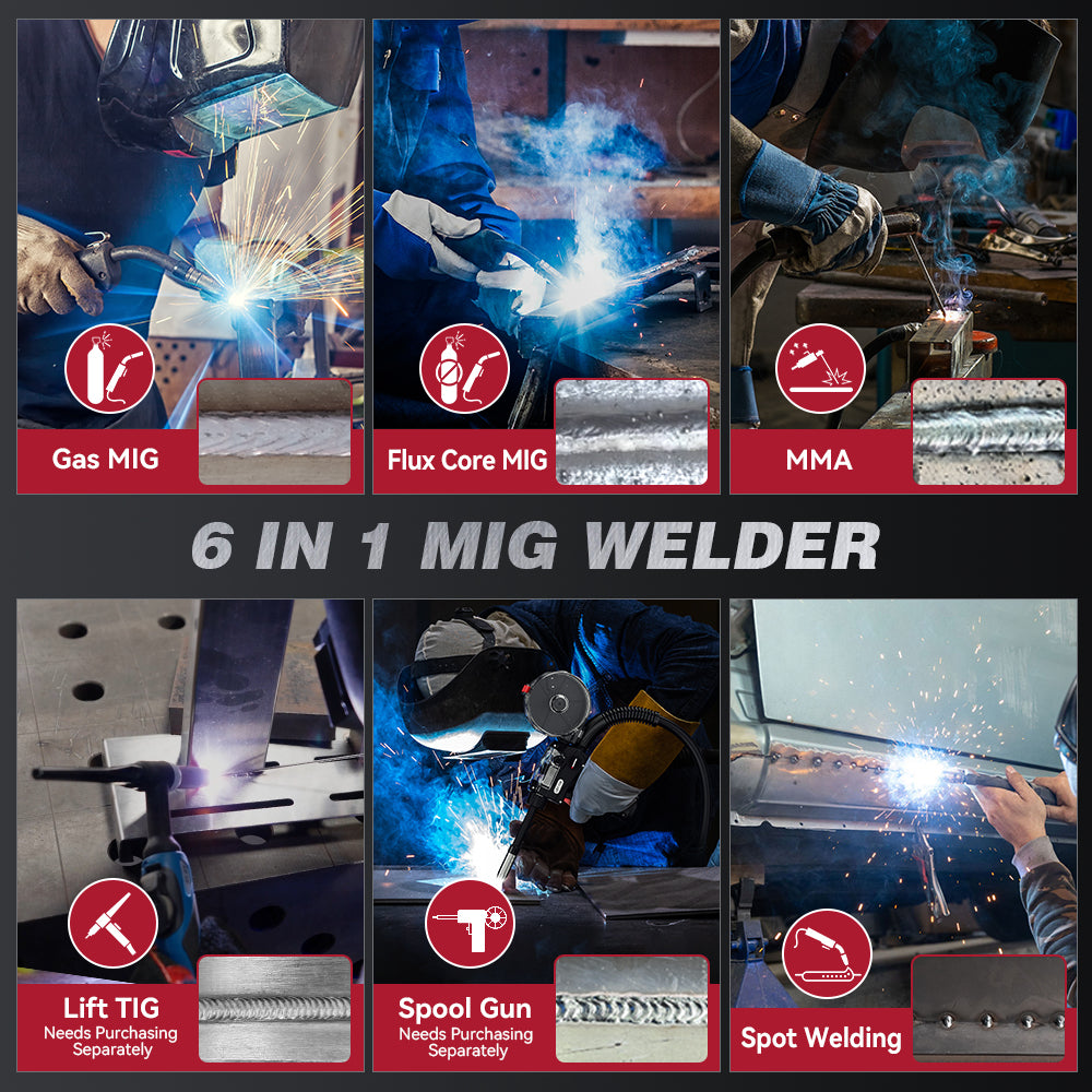 affordable mig welder mig165pro
