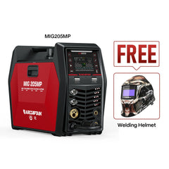 Arccaptain Machine With Welding Helmet Bundle