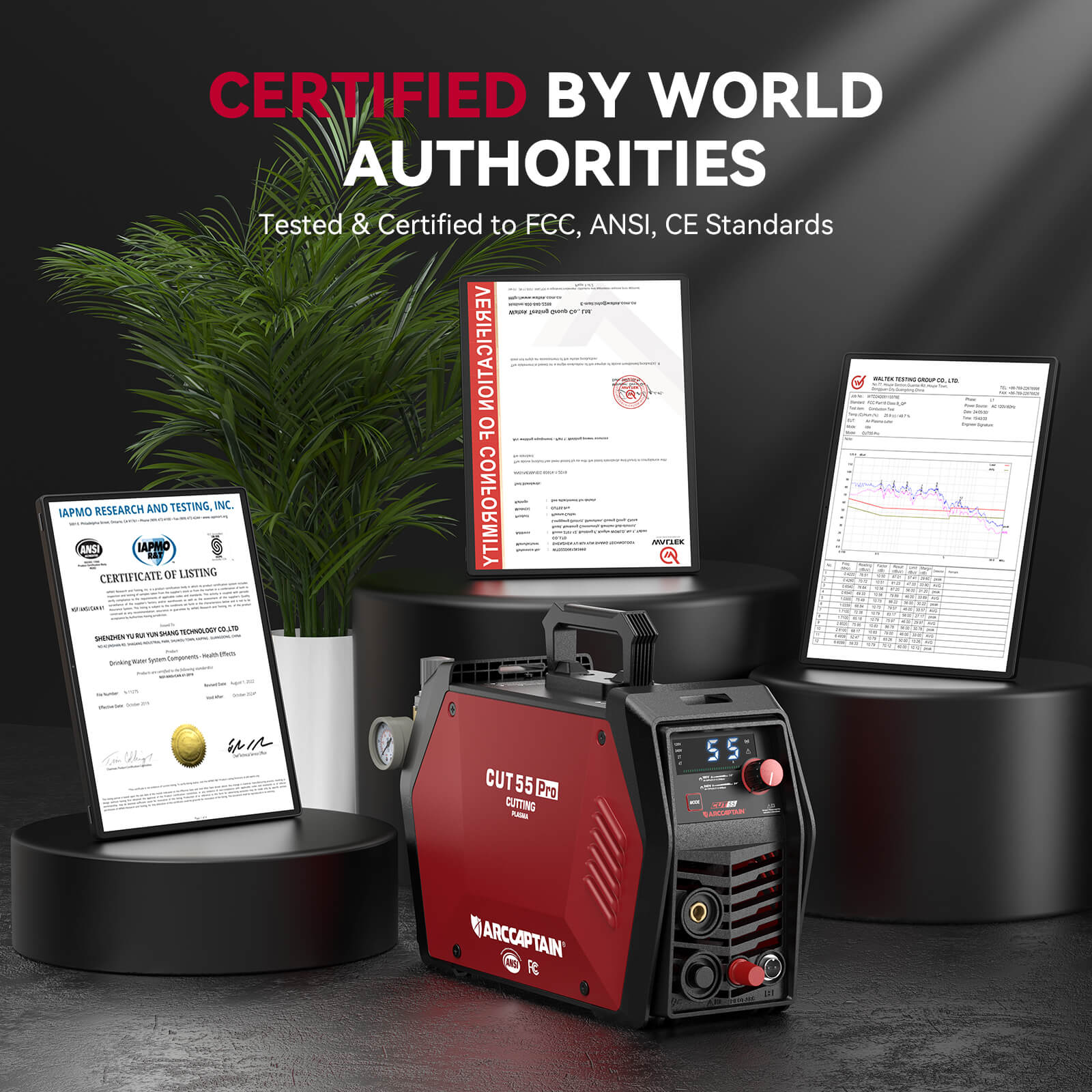 CUT55 Pro Pilot Arc Plasma Cutter