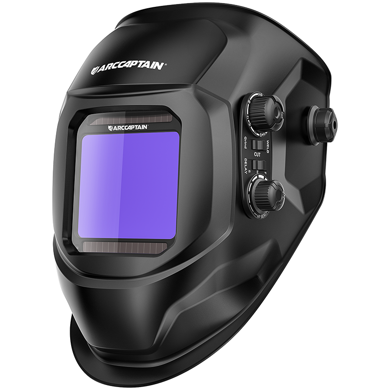 ARCCAPTAIN Large View Auto Darkening True Color Welding Helmet