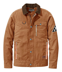 100% Cotton Flame Resistant Welding Jacket Khaki Welding Coat