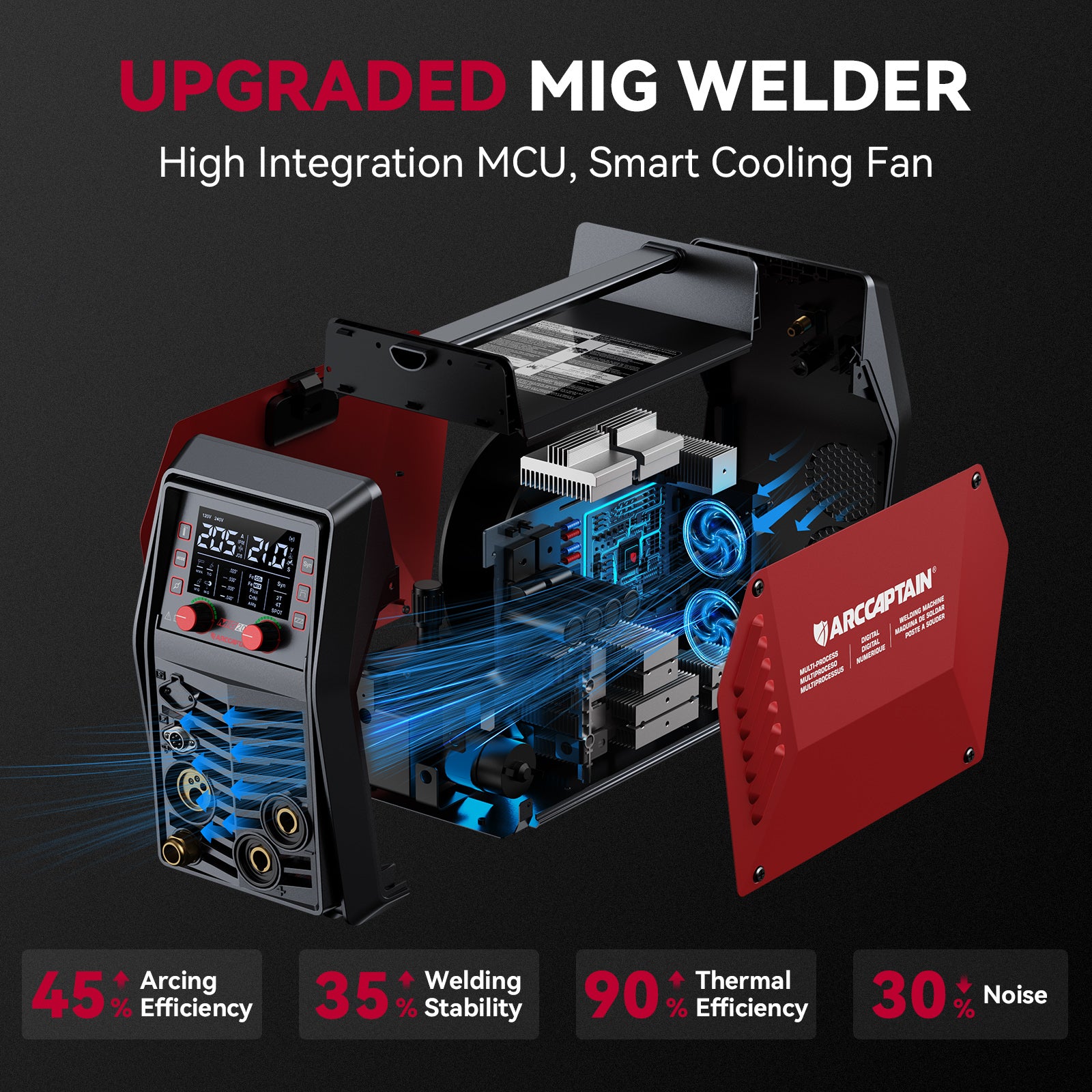 MIG205 Pro Multi Process Welder