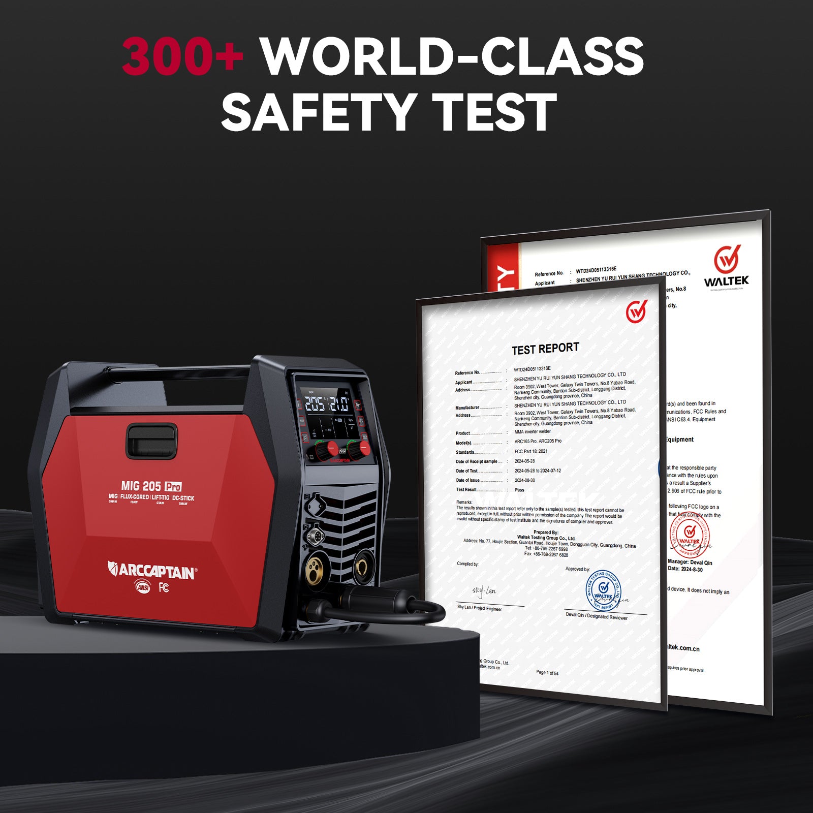 MIG205 Pro Multi Process Welder