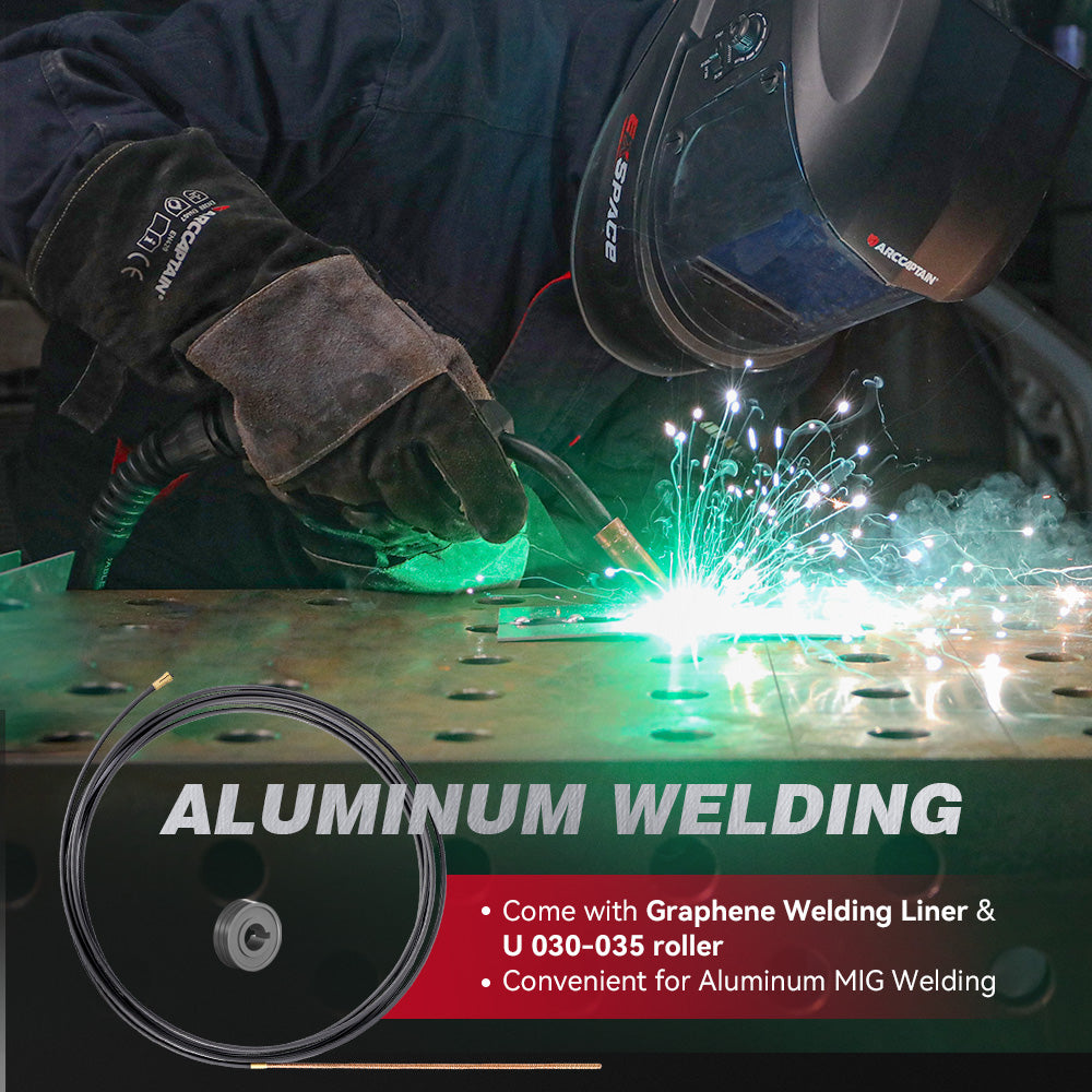 mig aluminum welder for beginner 165amp