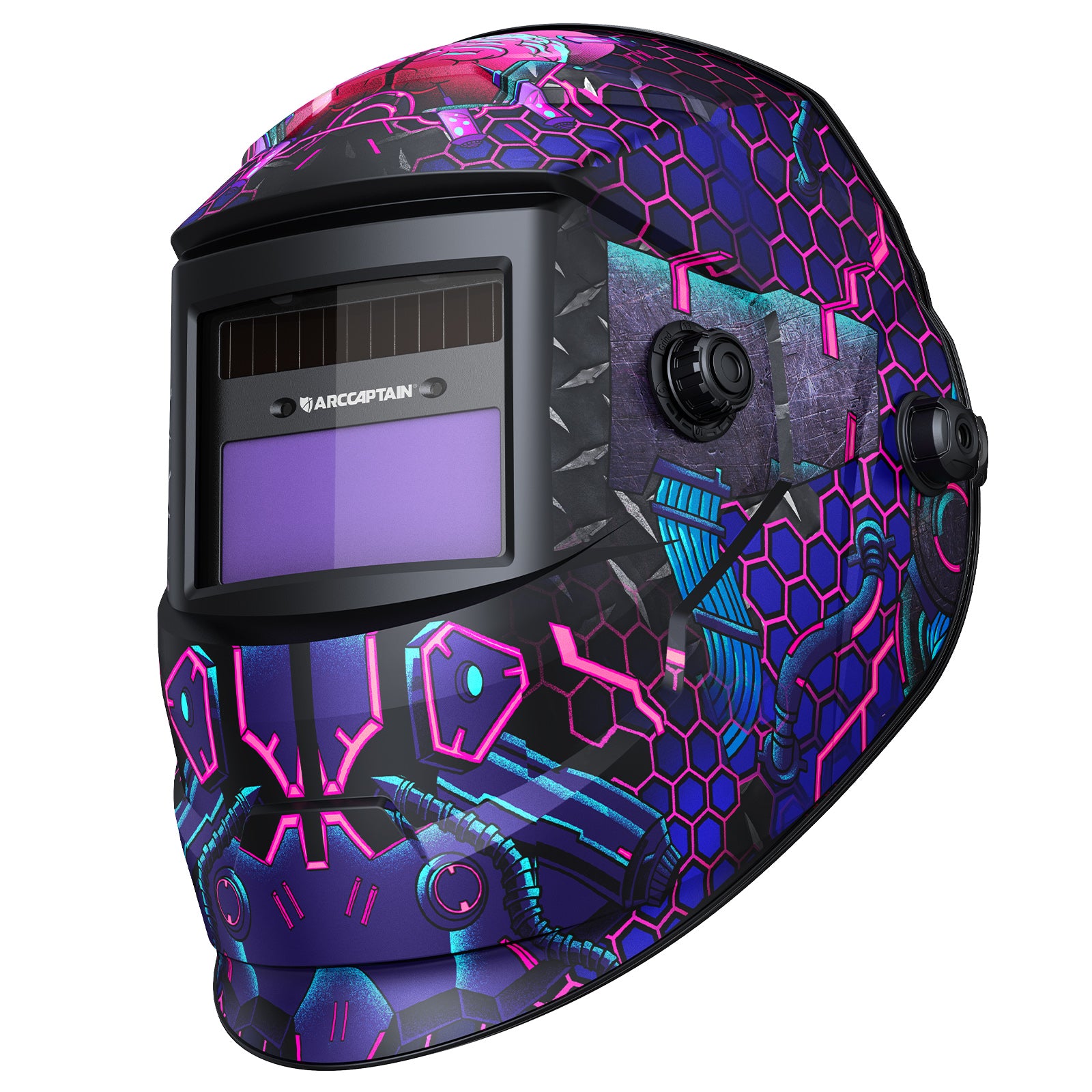 CQ2.CQＣ Solar Power Welding Helmet Cool Cyber Neuron CozyCraft W100
