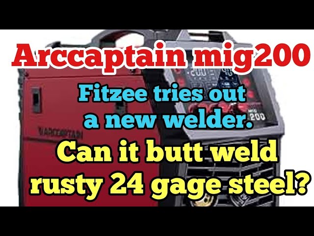 The Best Bodywork MIG Welder ARCCAPTAIN MIG200