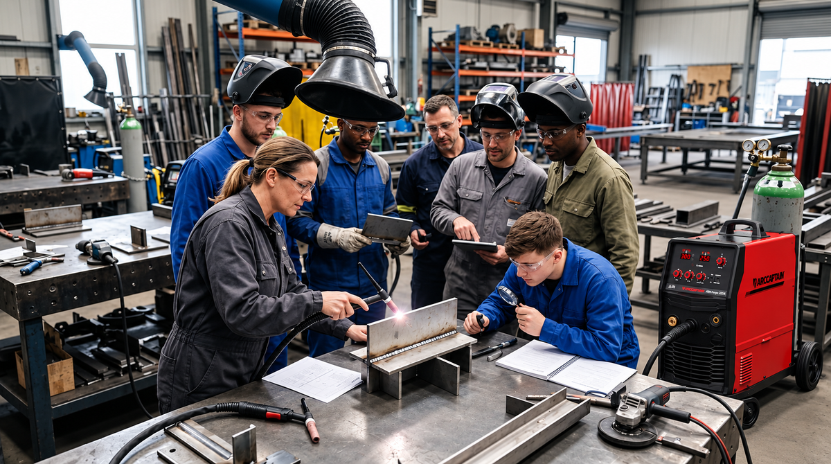 ARCCAPTAIN Explores AWS Resources for Welding Education and Industry Development