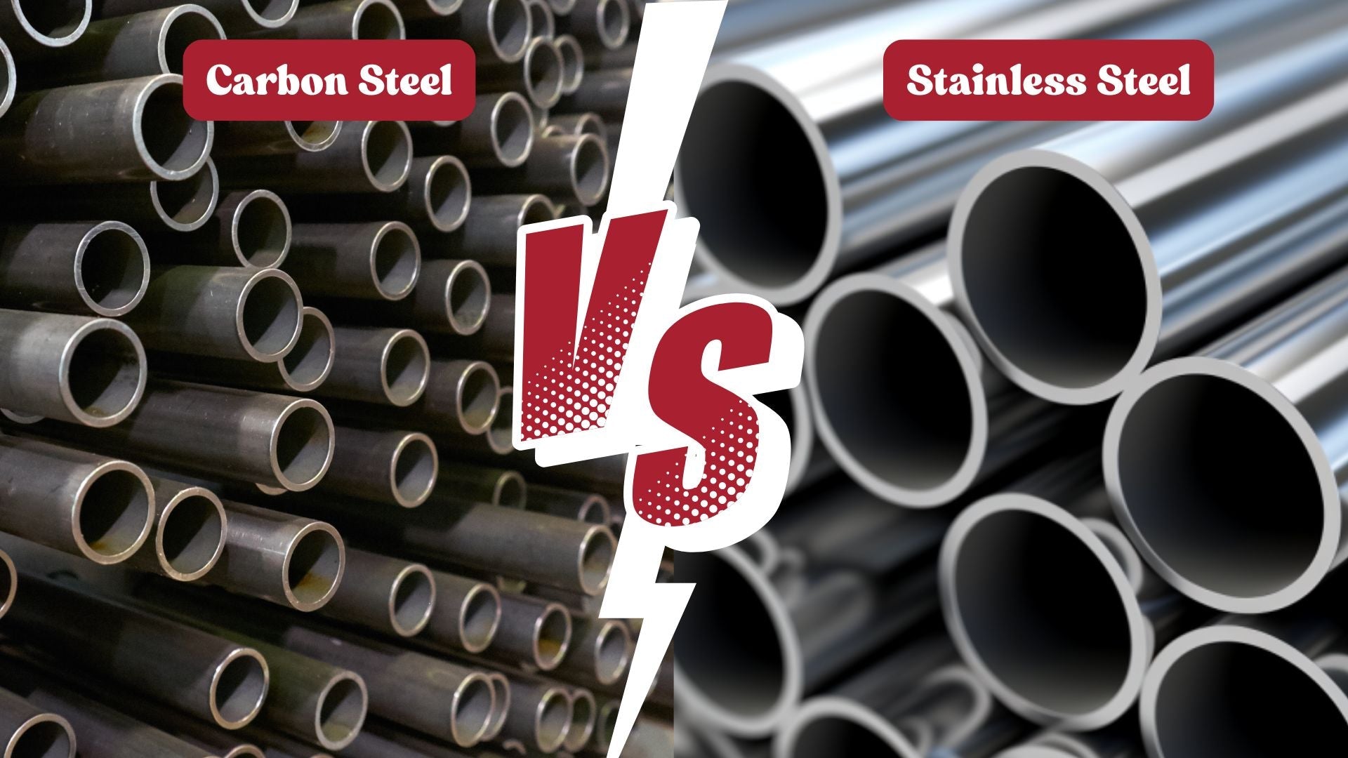 Carbon Steel vs Stainless Steel: Differences, Pros, Cons & Uses