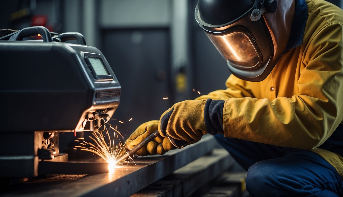 Weld Injures Electric Shock Experiment
