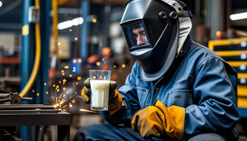 Why Do Welders Drink Milk