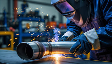 how to weld exhaust pipe