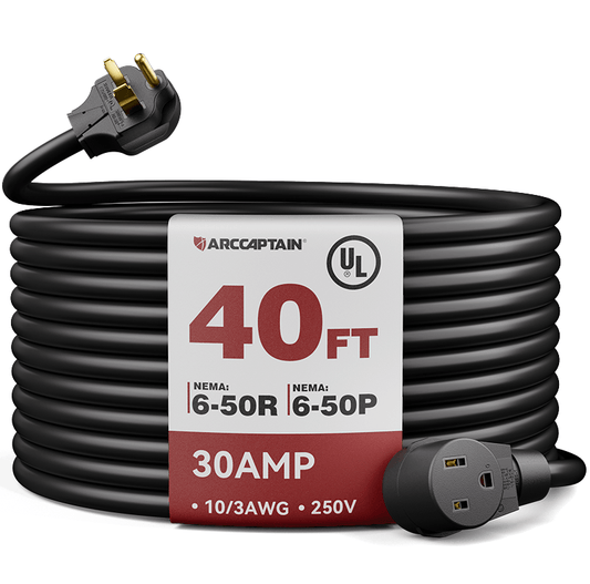 10 AWG Welder Extension Cord 30AMP 250V Welder Power Cord