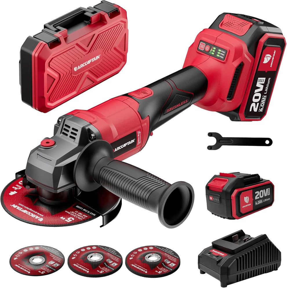 ARCCAPTAIN Cordless Angle Grinder