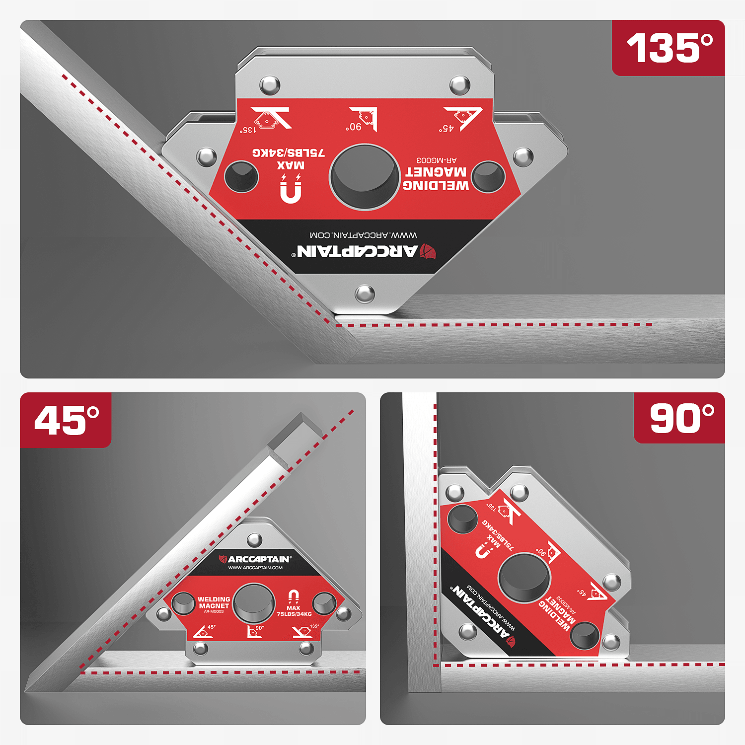 Arccaptain Welding Magnets Better Magnets for Welding