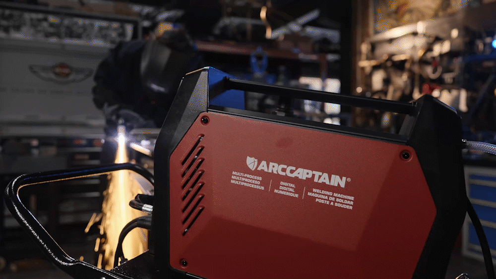 Arccaptain MIG205MP AllinOne Machine Welder and Cutter Combo