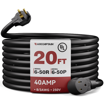 40 Amps 220V Power Extension Cord Heavy Duty Welding Cord