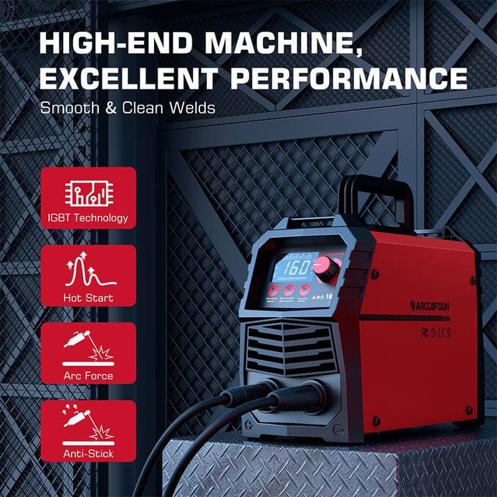 ARCCAPTAIN ARC160 110/220 SYN Portable Small Stick Welder
