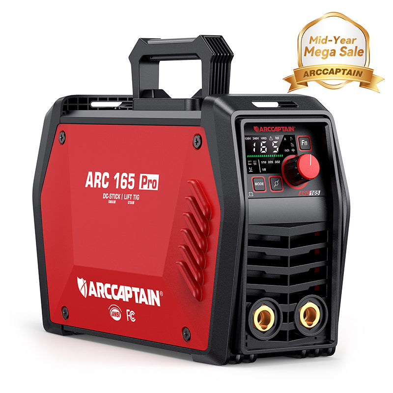 ARC165 PRO Advanced SYN Stick and Lift TIG Welder