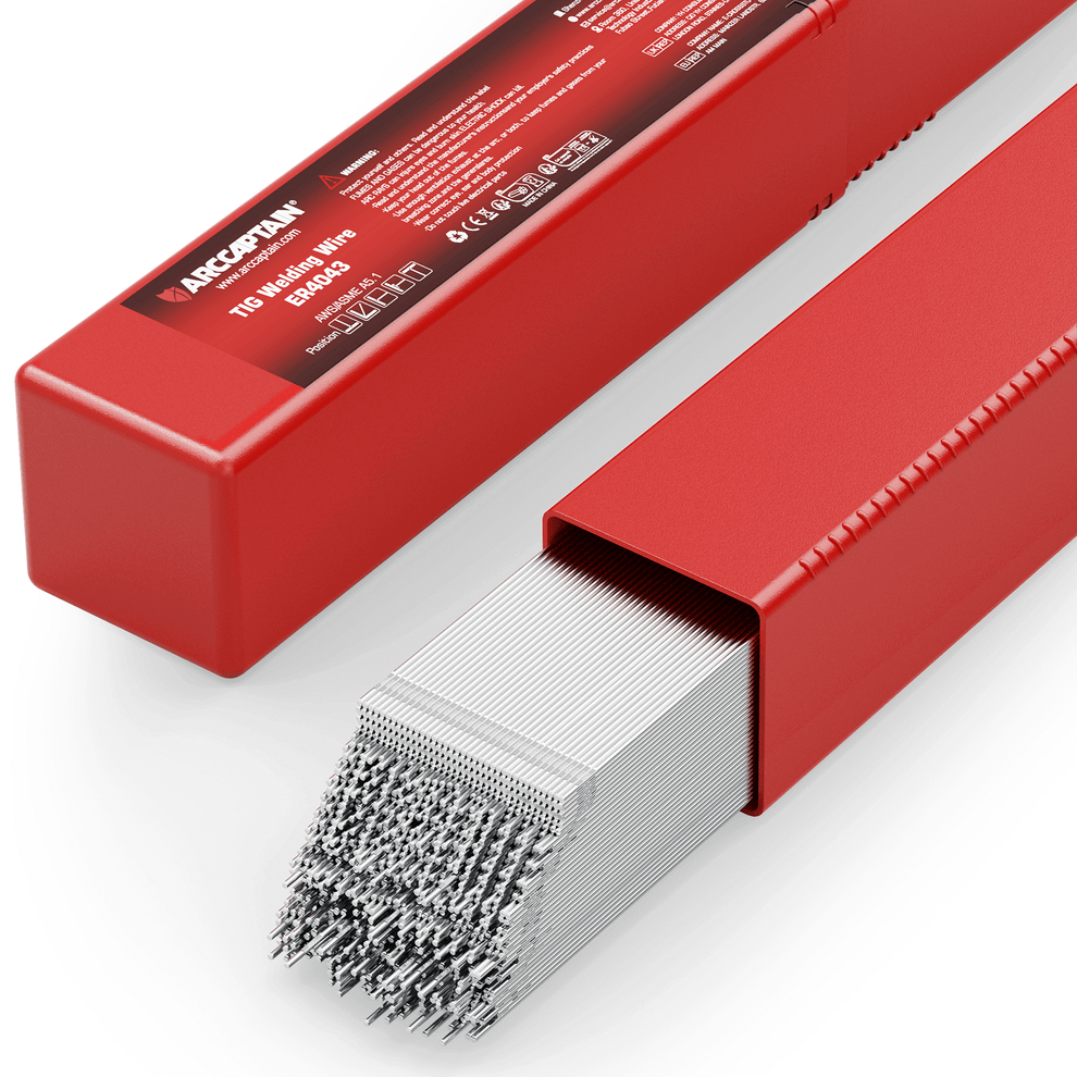 ER4043 Aluminum TIG Welding Rod Smooth, HighFlow TIG Filler Rod