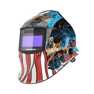 True Color Viewing Screen Welding Helmet American Eagle HSH-S800
