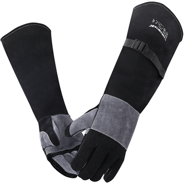 Arccaptain 24 Inch Extra Long Heat Resistant MIG/Stick Welding Gloves