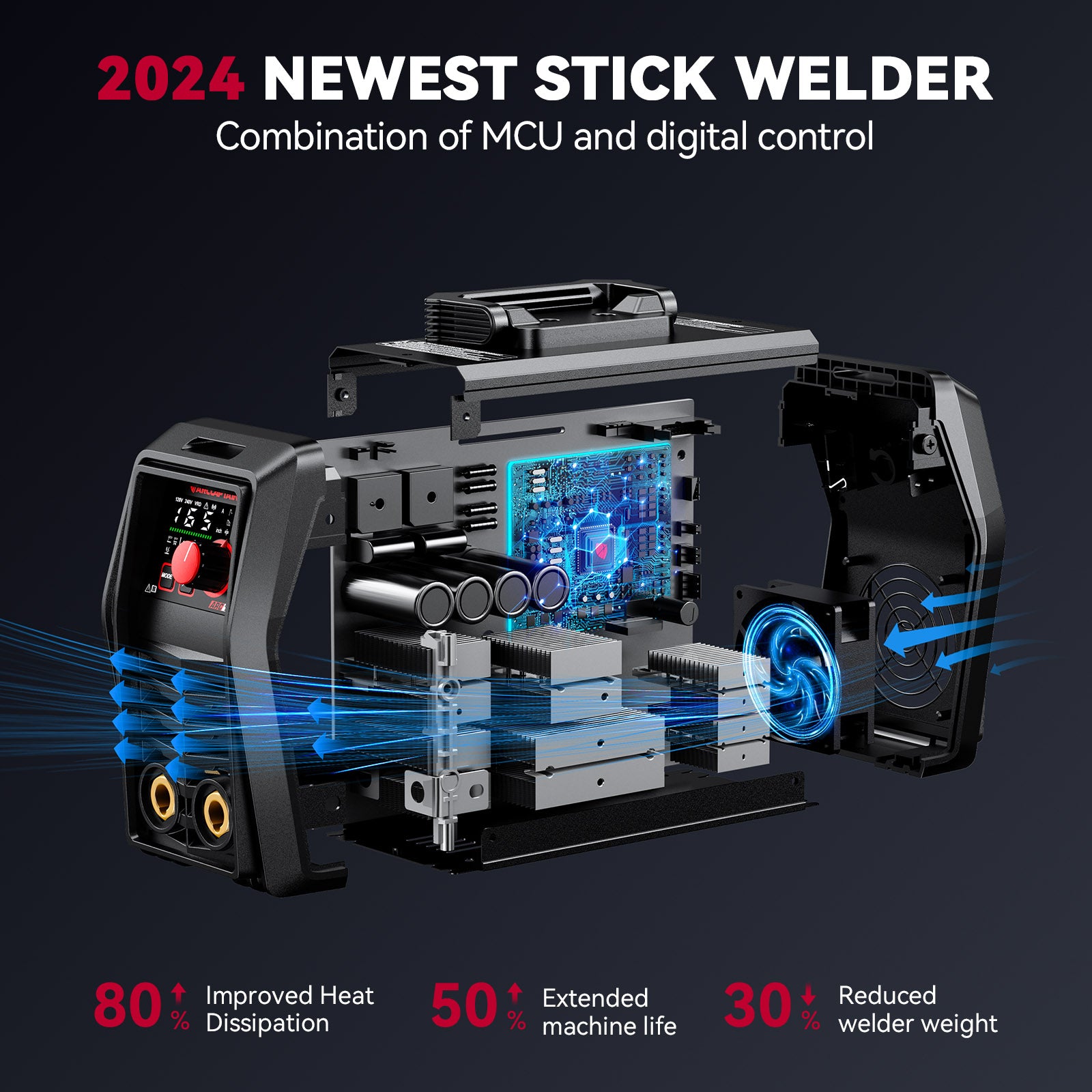 ARC165 PRO Advanced SYN Stick and Lift TIG Welder