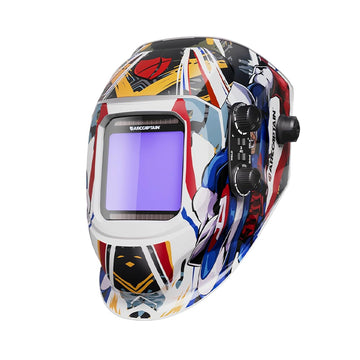 Casque de soudure assombrissant automatique de grande vue 3,94