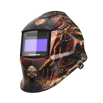 Lightweight Comfortable Protective Helmet Death Skull HSH-S800