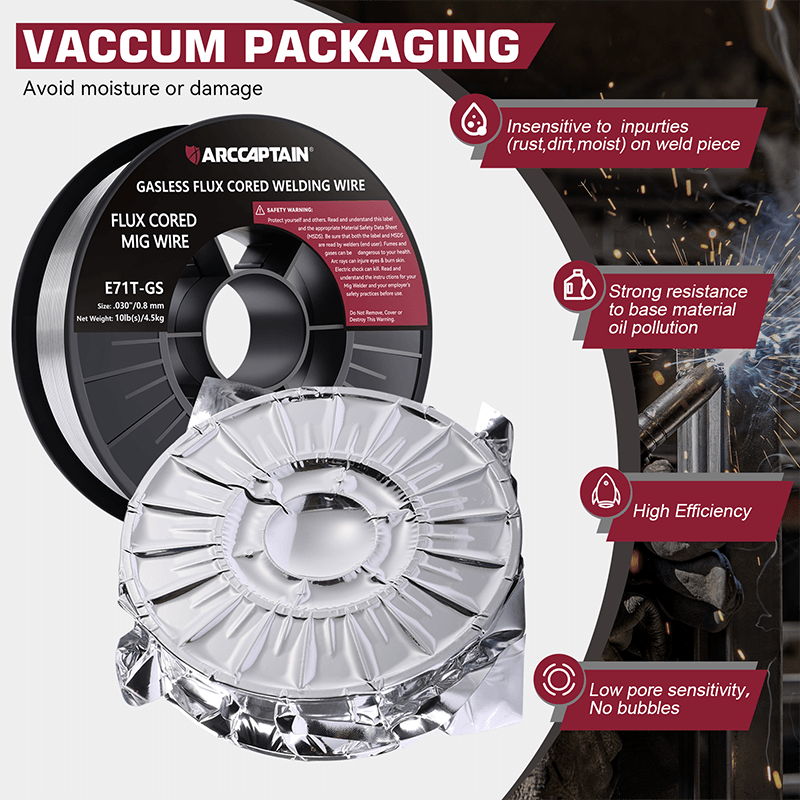 E71T-GS 10 Lbs Flux Core Welding Wire 