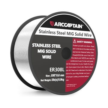 Solid Wire 2 Lbs Stainless Steel Mig Welding Wire