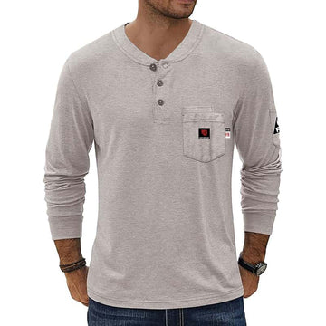 100% Cotton FR Welding Shirt Long Sleeve Work Shirts