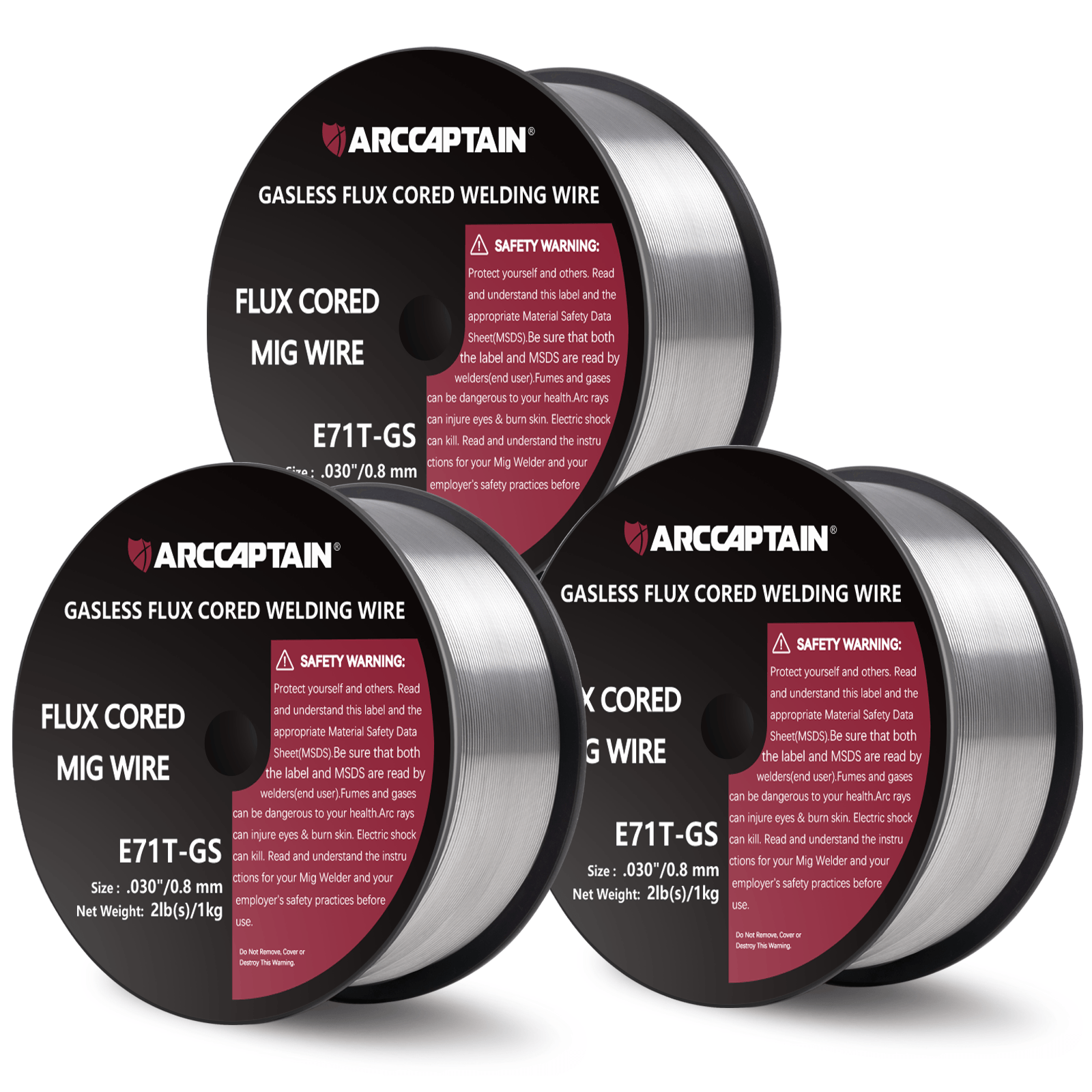‎E71T-GS Flux Core Welding Wire