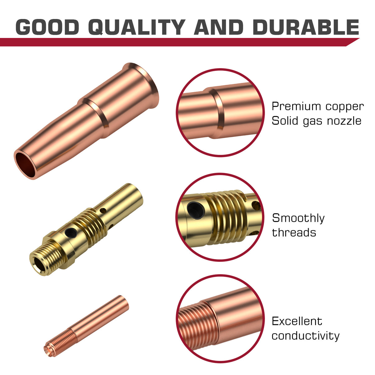Tweco 2 MIG Gun Parts MIG Welding Gun Accessory Kit