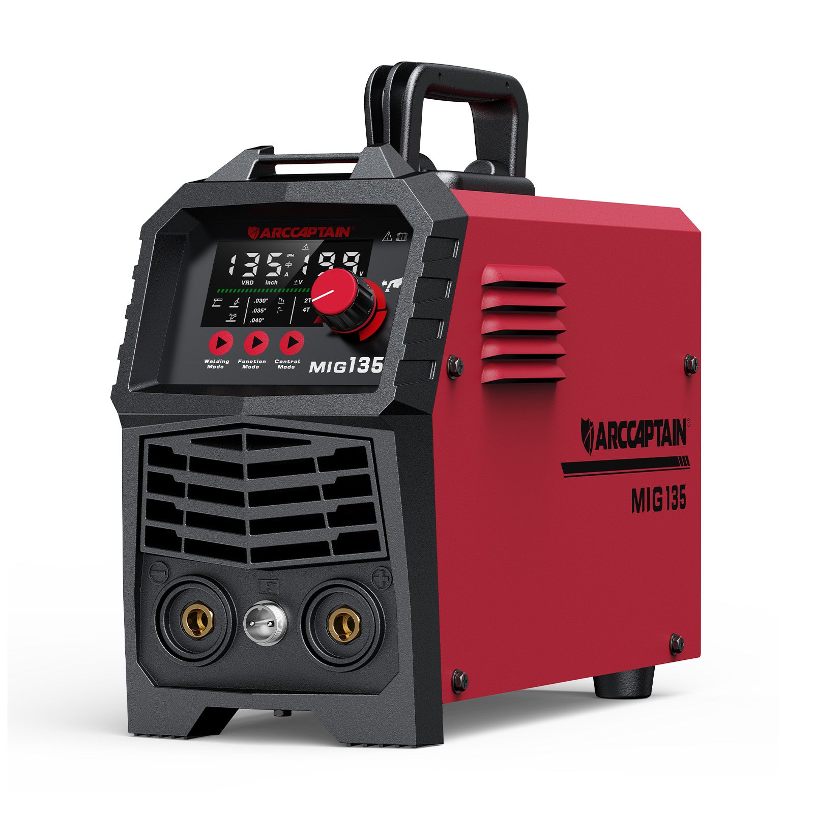 Arccaptain MIG135 Three in One 110V Gasless MIG Welder
