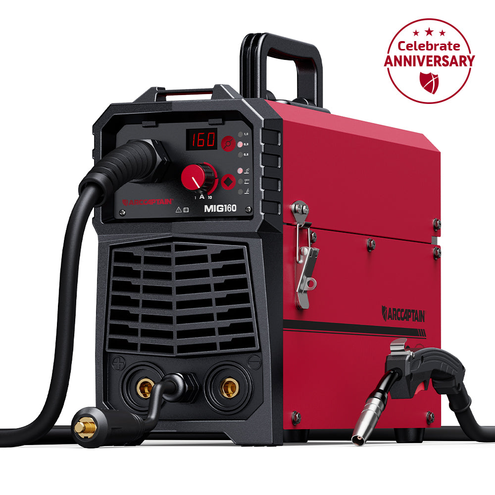 Arccaptain MIG160 4 in 1 Dual Voltage MIG Welder