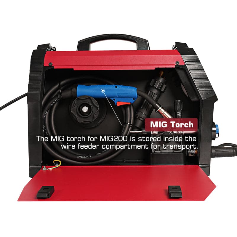 Soudeuse Mig multi-processus Arccaptain MIG200, 200 A