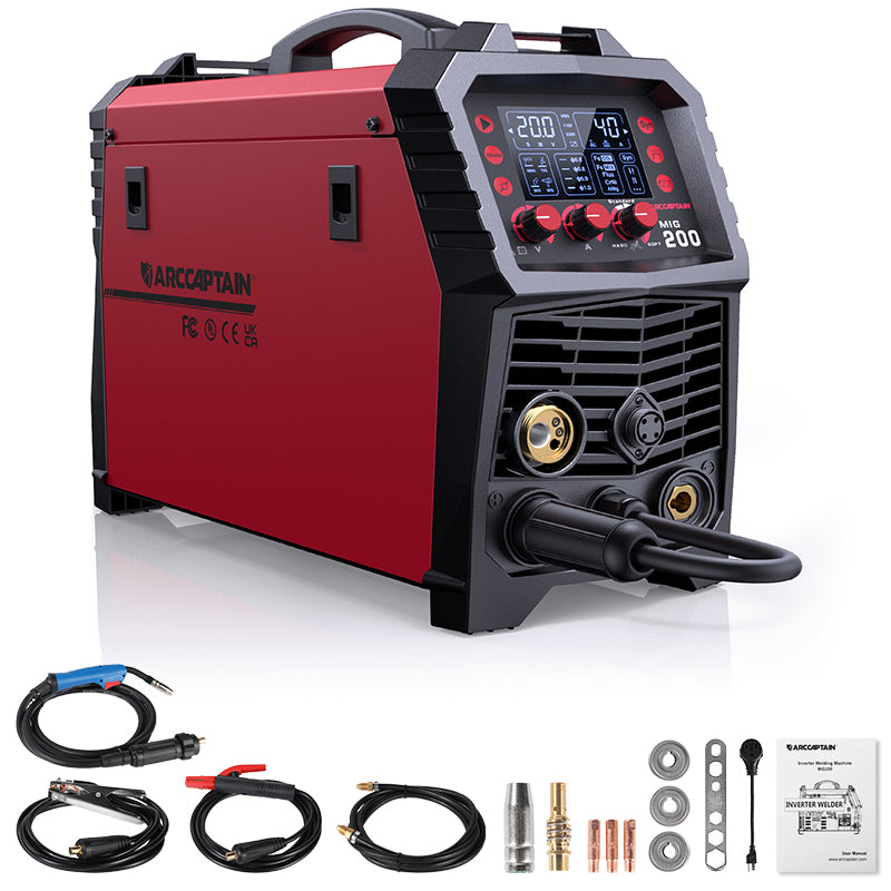 multi process mig welder mig200 package