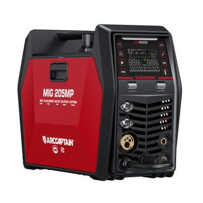 Used All-in-One MIG Welder and Cutter Combo Arccaptain MIG205MP
