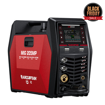 Arccaptain MIG205MP All-in-One Pulse MIG Welder and Cutter Combo