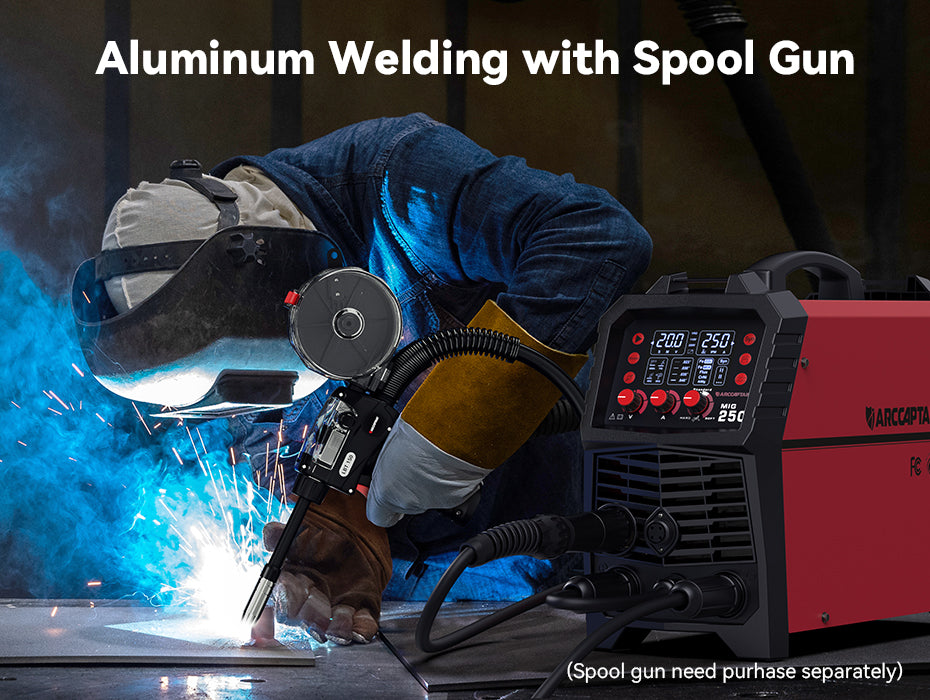 Best Multi Process Welder 250 Amps MIG Welder - Arccaptain MIG250