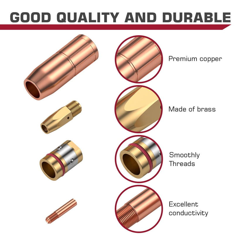 Miller M25 MIG Gun Replacement Parts MIG Gun Consumables Kit