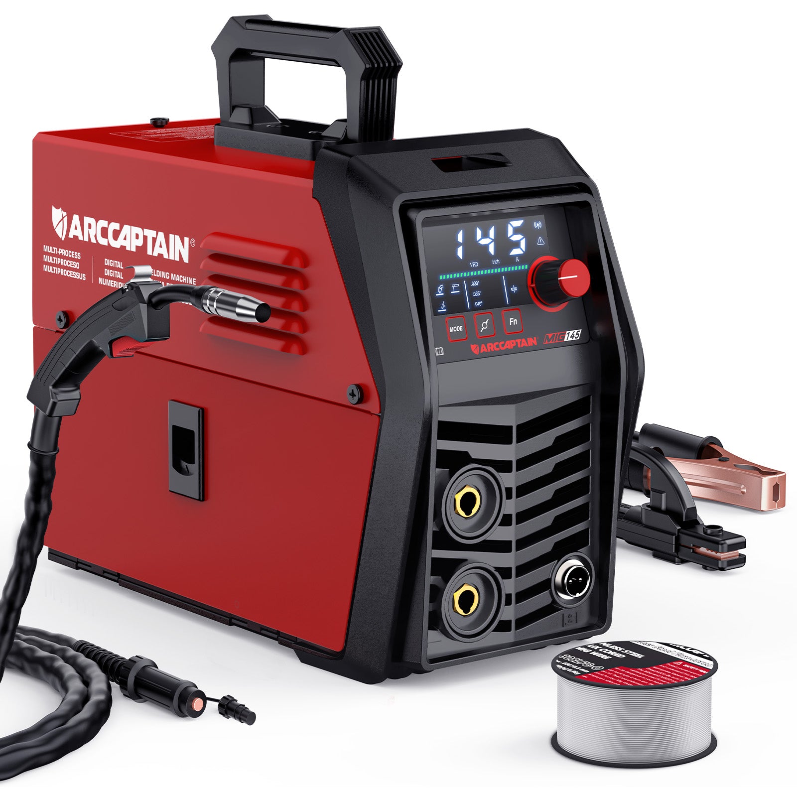 MIG145 Pro Portable 3 in 1 Flux Core Welder