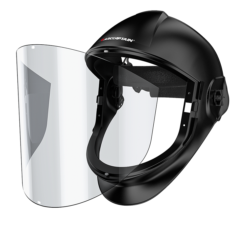 face shield for motorcycle helmets Replacement Anti-Fog Lenses for Grinding Helmets – 3-Piece Set for Clear Vision